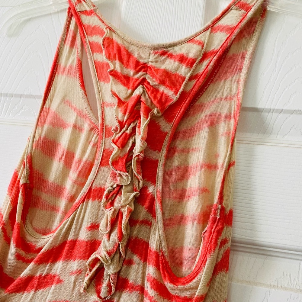 Hot Pink Zebra Print Racerback Tank - Picture 2 of 4